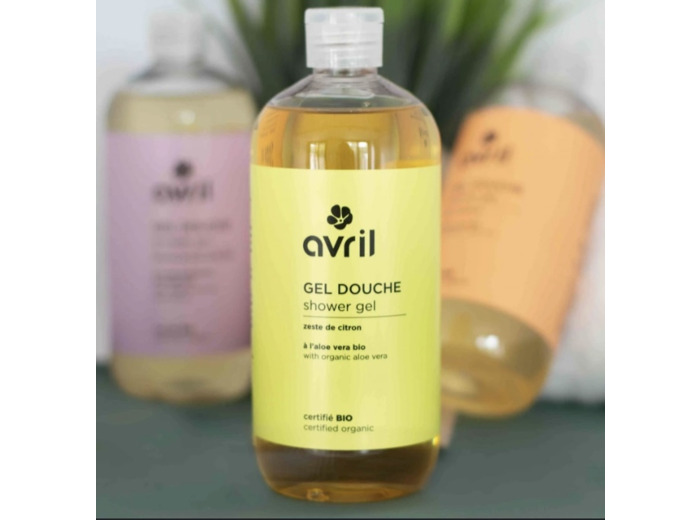 Gel douche Zeste de citron - Avril - 500ml
