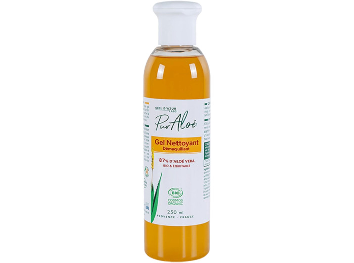 Gel nett demaquillant aloe vera 250ml PurAloe