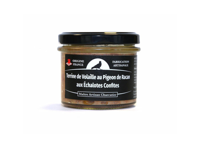 Terrine de Volaille au Pigeon de Racan aux Échalotes Confites 80 g
