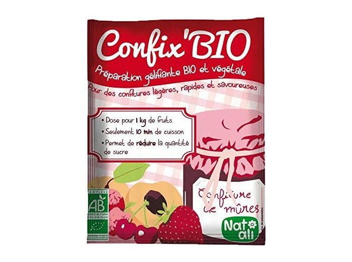 Preparation gelifiante confix 120g Nat Ali