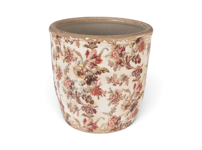 Pot de fleur d'intérieur Beige Rose 16x16cm