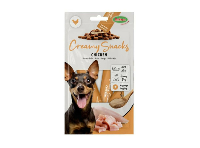 Creamy Snacks Chien, poulet - 60g