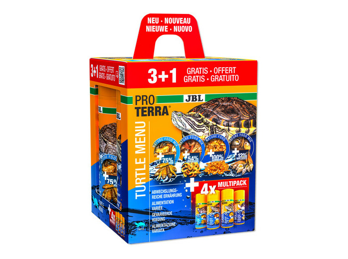 JBL PROTERRA, Turtle Menu - 4 x 250ml