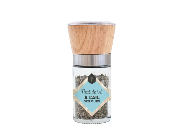Moulin Fleur de sel à l’Ail des Ours 70G