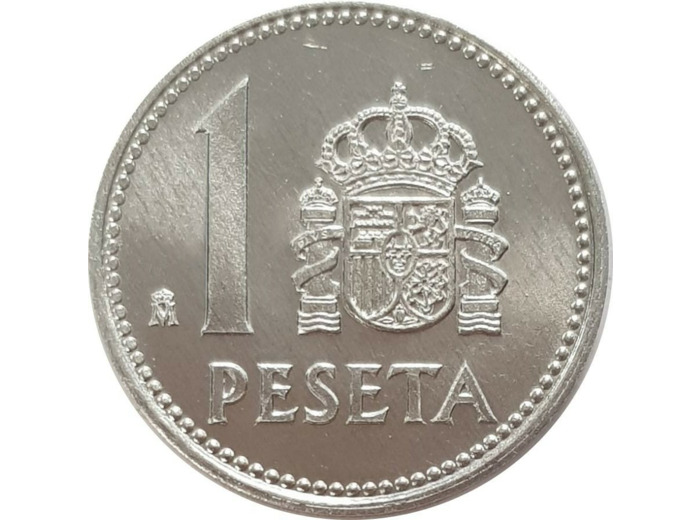 ESPAGNE 1 PESETA 1986 SUP/NC