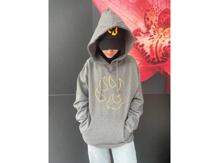 Sweat à capuche "big Paw1 "