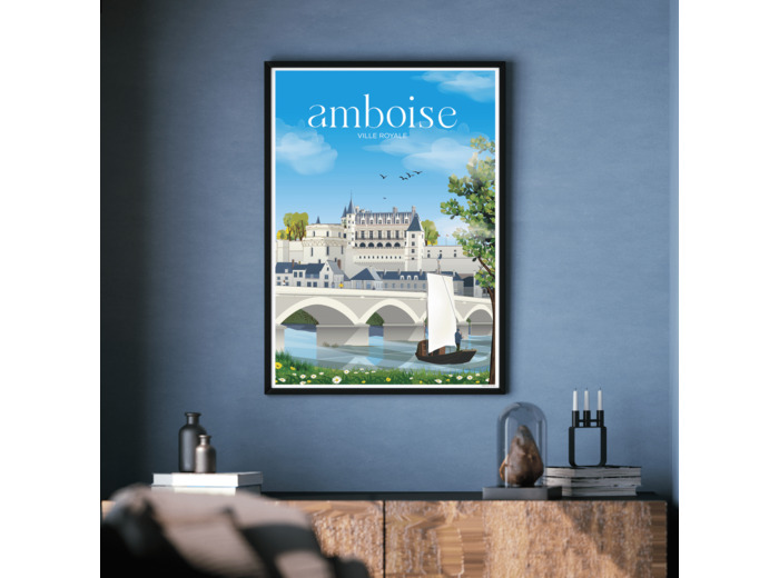 AMBOISE - VUE DE LOIRE - POSTERS