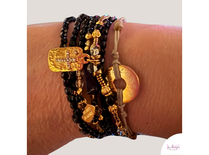 BRACELET MULTIRANGS ECLIPSE SACRÉE