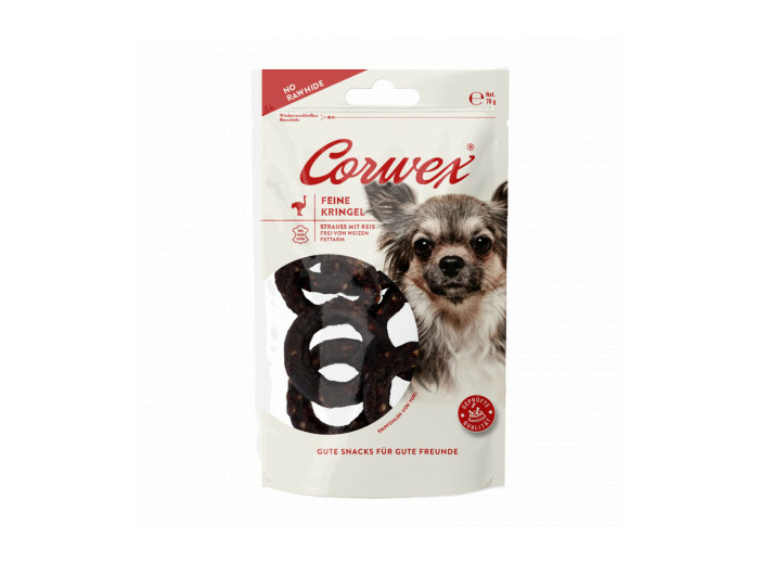 CORWEX, Feine Kringel à l'autruche & riz - 70g