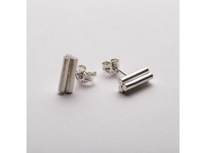 Boucles d'oreilles puce avant garde