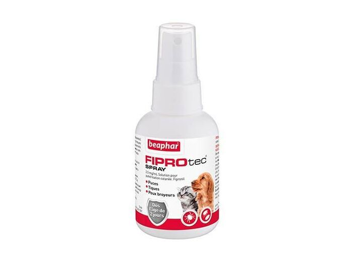 Spray antiparasitaire FIPROtec pour chien & chat - 100ml