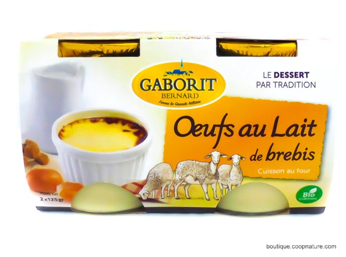 Œufs au Lait de Brebis Bio 2x125g