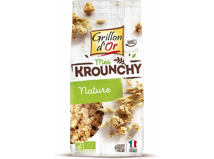 Krounchy avoine nature 500g Grillon d Or