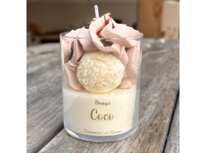 Bougie patissière Coco gournmand 170 g