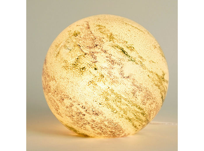 Lampe boule Galaxie violet 24x24x23cm