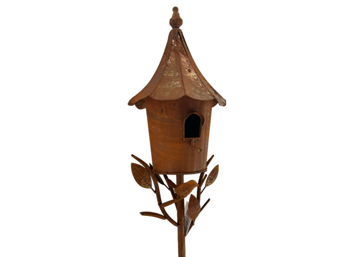 Nichoir maison fer 20x20x173cm