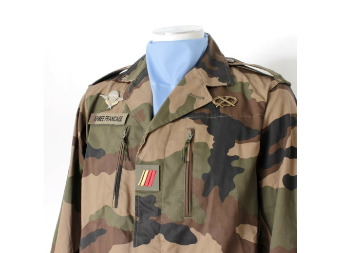 Plastron de Parade Ecoles (bleu ciel)