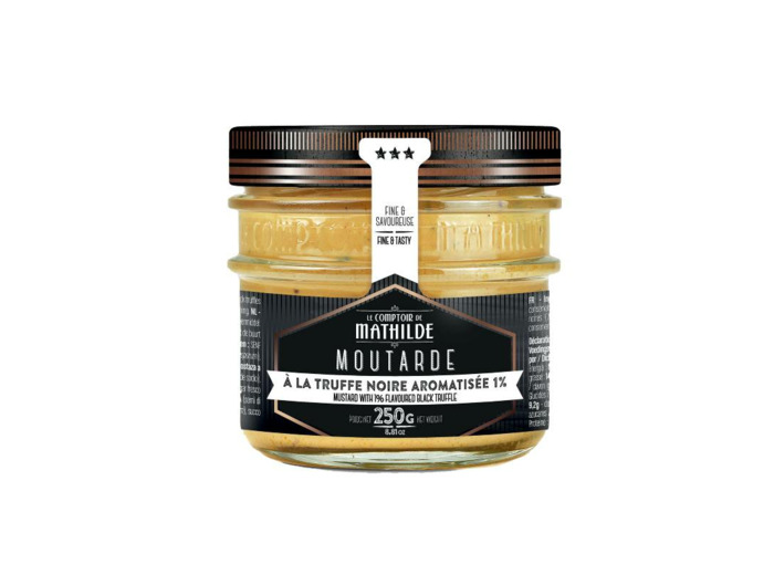 Moutarde à la Truffe Noire Aromatisée 1% 250G