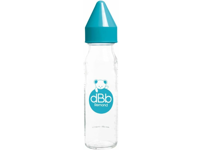 BIBERON VERRE 240ML SILICONE ecodis