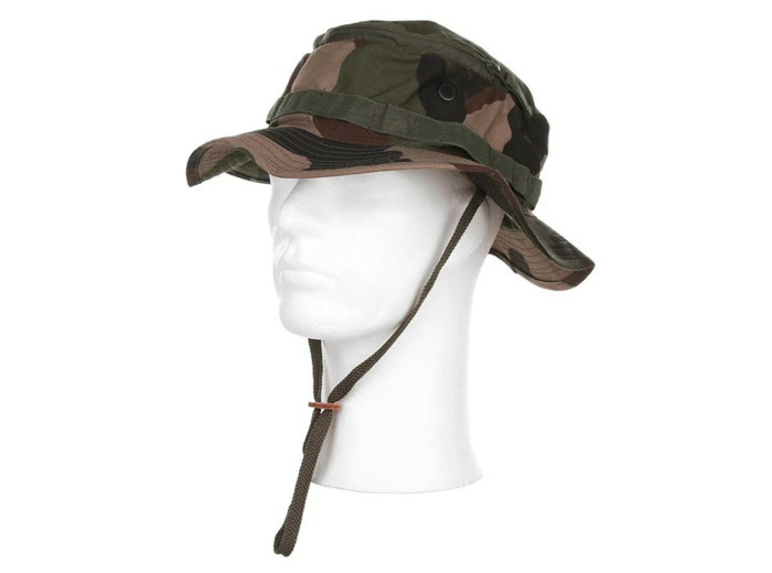 Chapeau anti-moustique de brousse camouflage