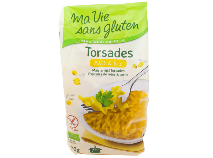 Torsades Maïs Riz Sans Gluten Bio 500g
