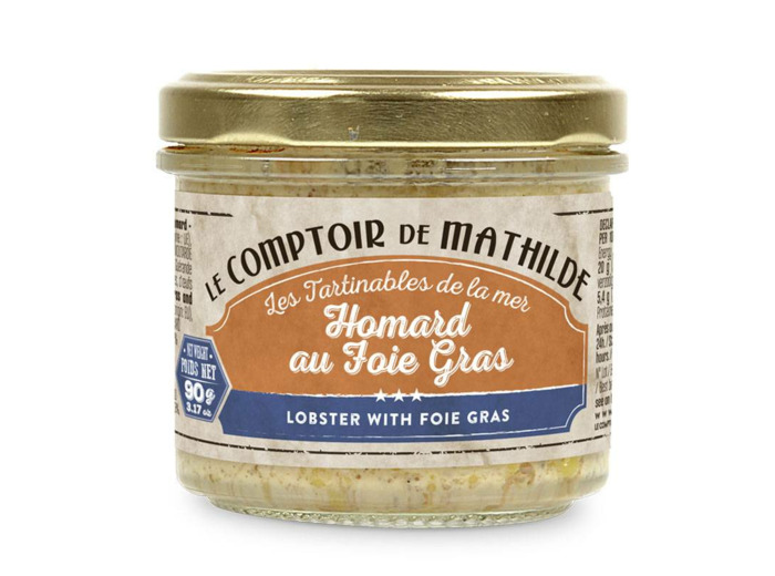 Homard au foie gras - 90g