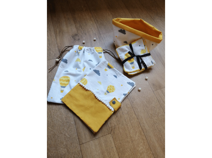 Ensemble theme "montgolfière"