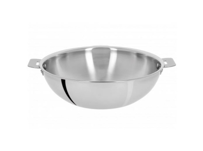 WOK INOX CASTELINE AMOVIBLE 28CM