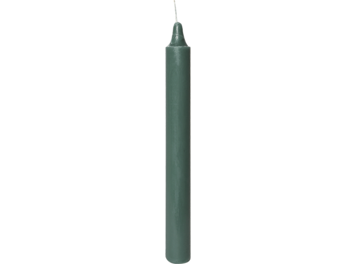 Bougie teintée masse - VERT D2,1 x Ht20cm