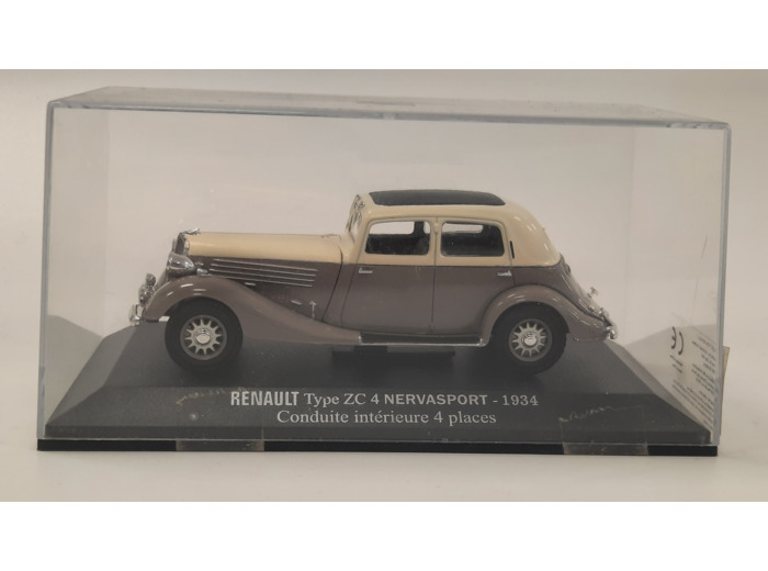 RENAULT TYPE ZC 4 NERVASPORT 1934 1/43 BOITE D'ORIGINE