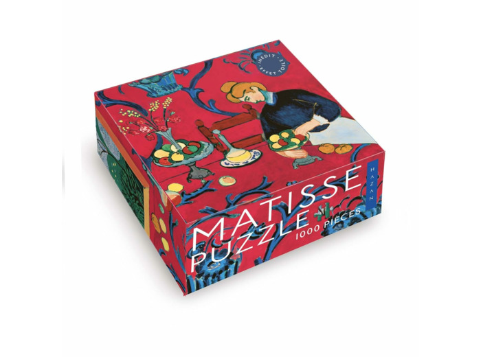 PUZZLE HAZAN. MATISSE, LA DESSERTE, HARMONIE ROUGE