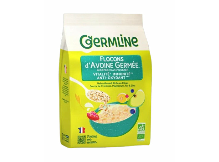 Flocons d’Avoine Germée Bio-350g-Germline