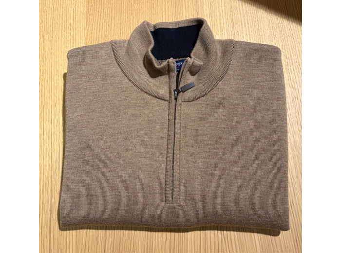 Pull col montant zippé Crossley