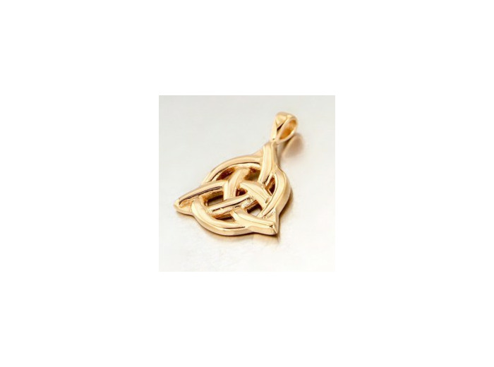 Pendentif en Plaqué Or - TRINITY 14mm