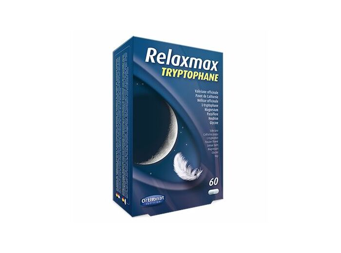 RelaxMax+Tryptophane-60 gélules-Orthonat