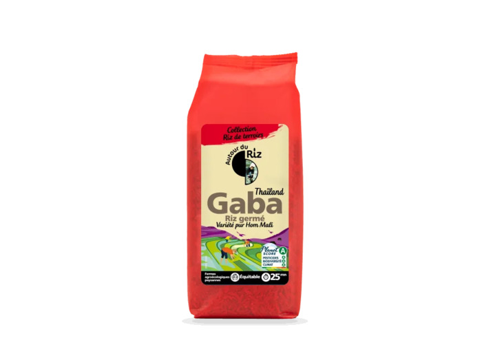Riz germé Gaba Bio-500g-Autour du Riz