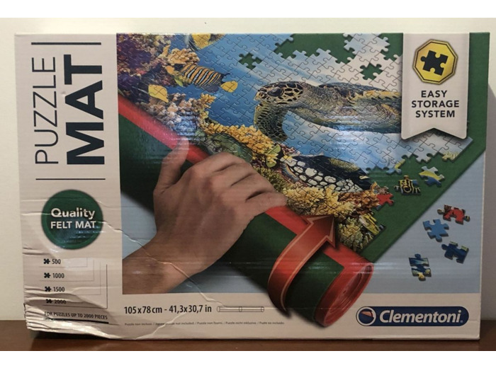 TAPIS DE PUZZLE de chez CLEMENTONI BOITE ABIMEE
