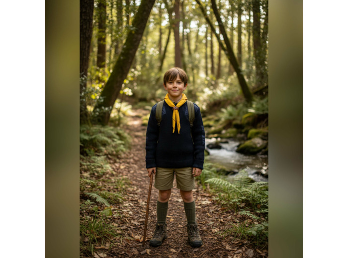 Pull Commando (bleu marine)