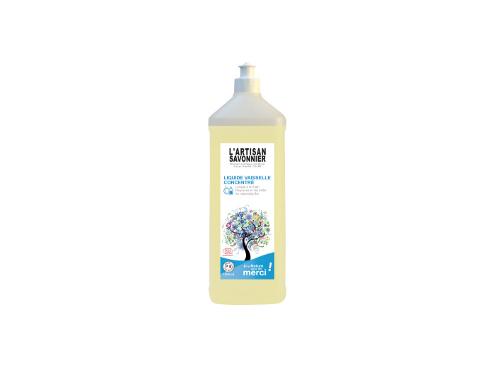 Liquide Vaisselle Concentré au Calendula parfum citronné 1L
