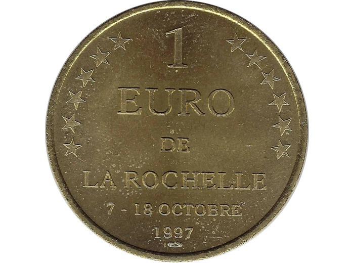 EURO TEMPORAIRE 1 EURO DE LA ROCHELLE 1997 SUP