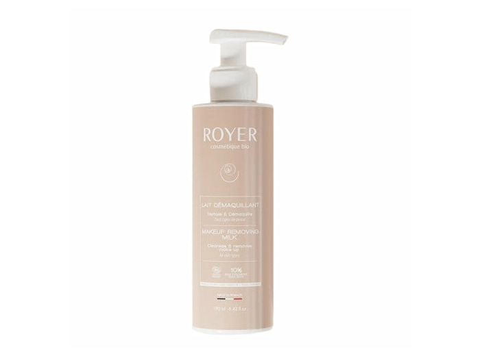 Lait démaquillant bio à la bave d’escargot-190 ml-Royer cosmétique
