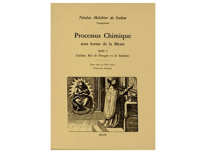 Processus chimique sous forme de la messe