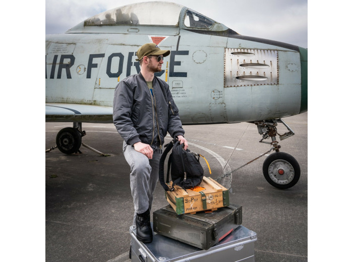 Blouson Pilote Bombers MA1 GRIS
