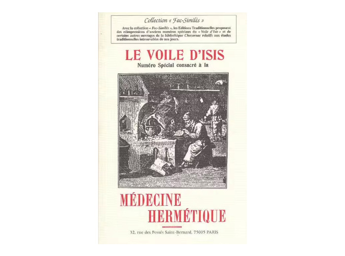 Le Voile d'Isis - La médecine hermétique