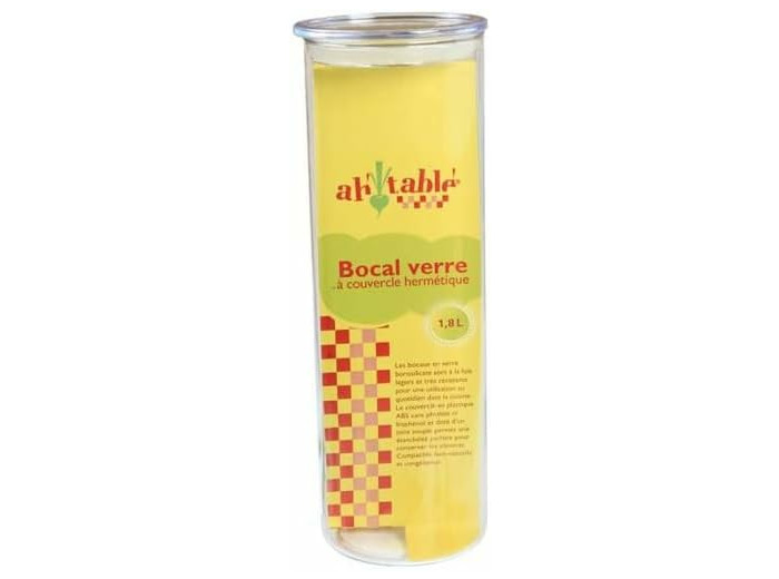 BOCAL VERRE 1,8L Ah Table