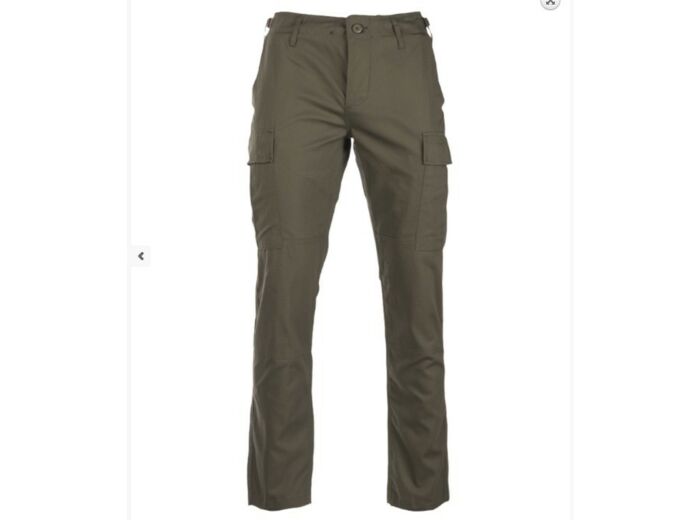 Pantalon US BDU "slim fit" R/S TEESAR (vert olive)