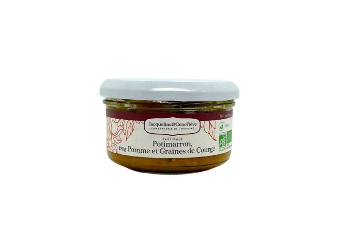 Tartinade Potimarron Pomme et Graines de Courge BIO