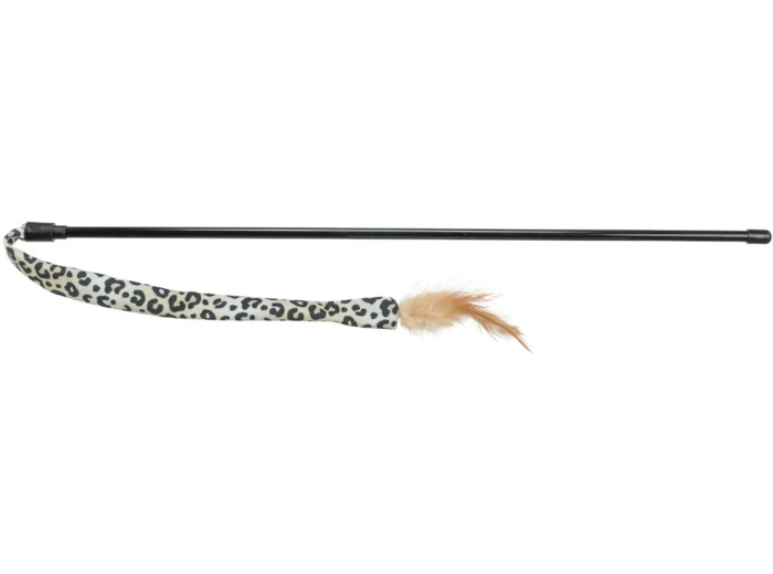 TRIXIE, Canne à pêche (motif léopard) - 51cm