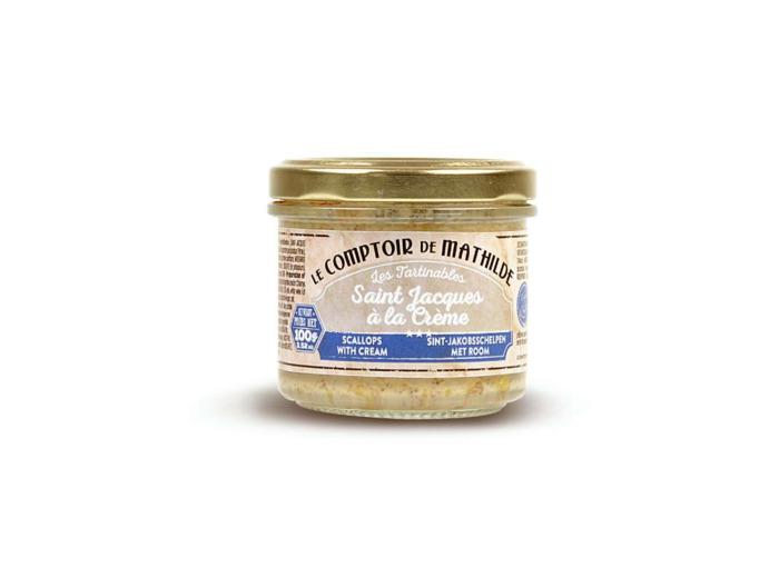Saint Jacques à la Crème - 100g