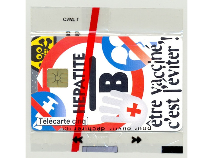 TELECARTE NSB 5 UNITE 11/96 CPAM HEPATITE B GN281